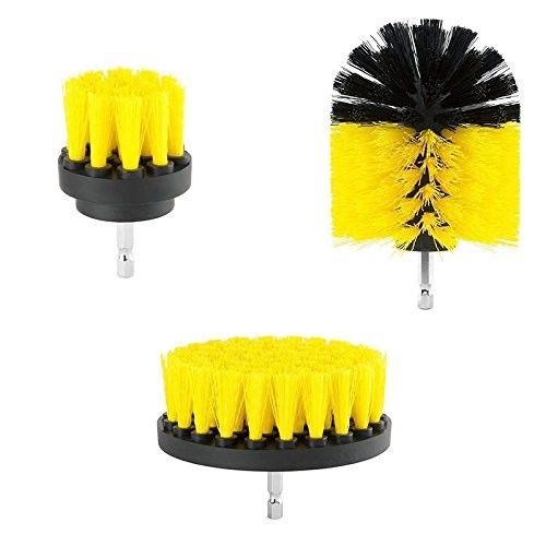 buy Drill Brush Attachment Bathroom Surfaces Tub, Shower, Tile and Grout Power Scrubber Cleaning Kit online manufacturer