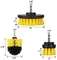 3 Pieces Power Drill Cleaning Brush 6 Inch Extend For Wooden Floors Corners