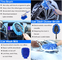 PP 19Pcs Car Detailing Brush Set With 17" Rim Wheel Brush